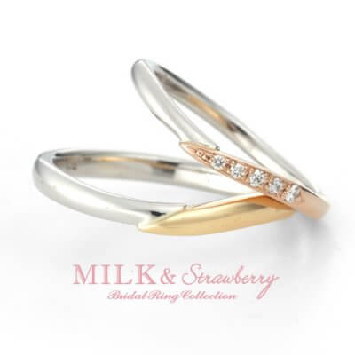 Milk & Strawberry（ミルク＆ストロベリー） | 結婚指輪