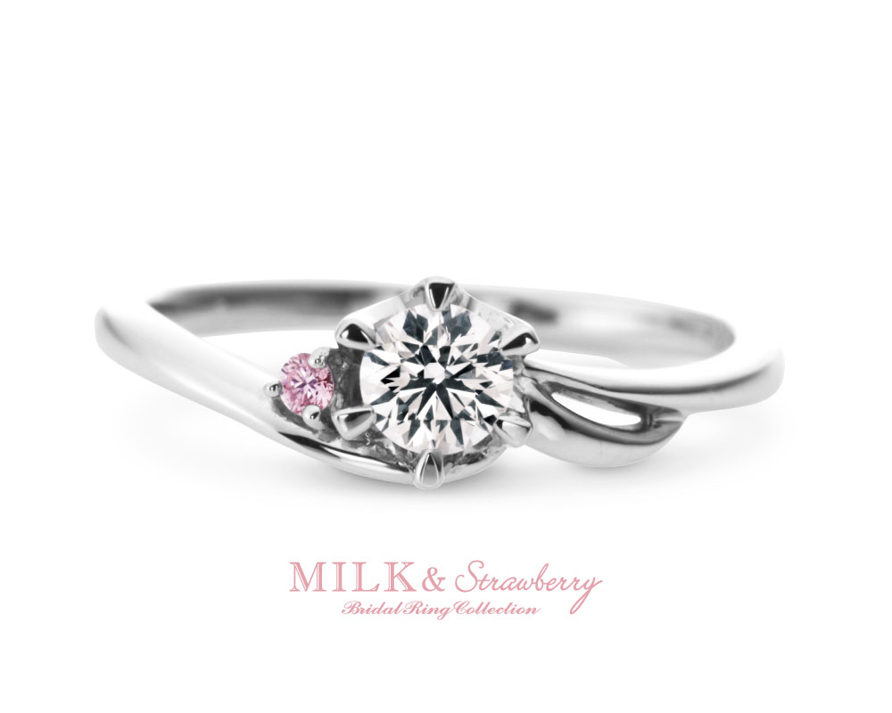 Milk & Strawberry（ミルク＆ストロベリー） | 婚約指輪