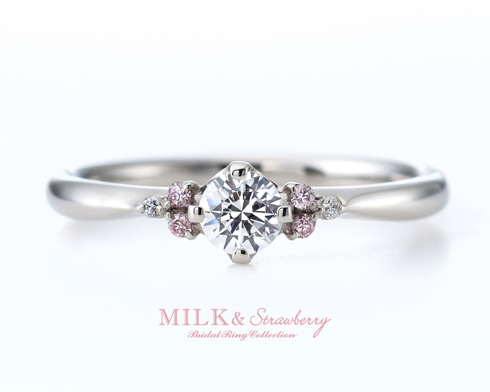 Milk & Strawberry（ミルク＆ストロベリー） | 婚約指輪