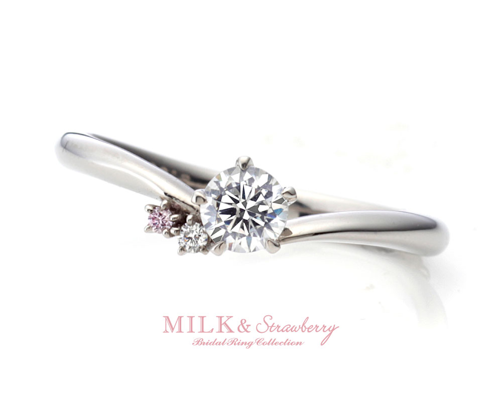 Milk & Strawberry（ミルク＆ストロベリー） | 婚約指輪