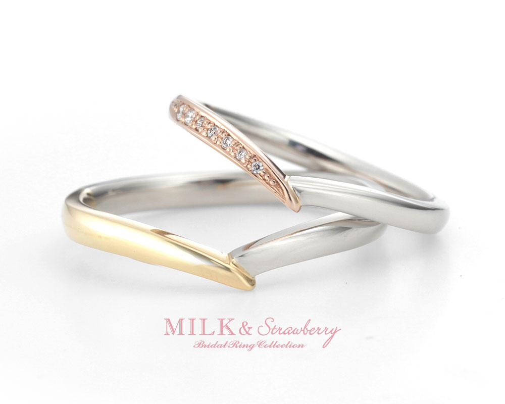 Milk & Strawberry（ミルク＆ストロベリー） | 結婚指輪