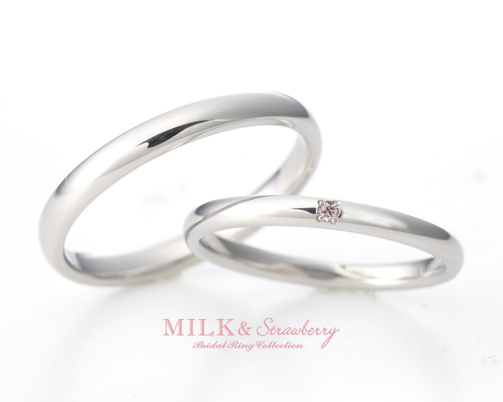 Milk & Strawberry（ミルク＆ストロベリー） | 結婚指輪